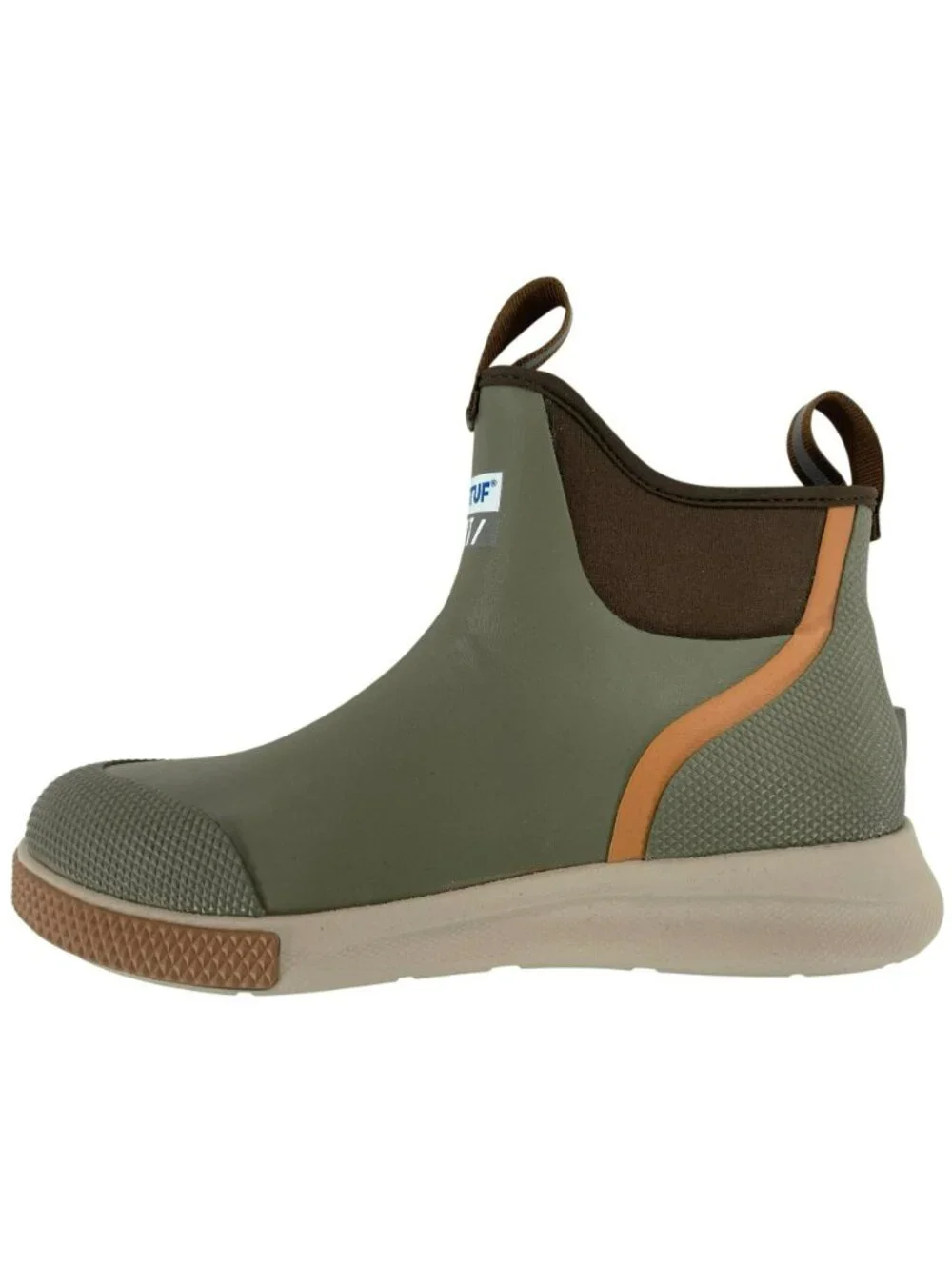 Xtratuf ADB Sport Waterproof Ankle Deck Boot Olive Green Non-Slip Men's Sz 9 NEW